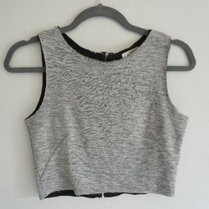 Zara Structured Crop Top